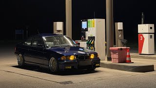 Pov pure sound bmw e36 320i magnaflow exhaust in Portugal moutains