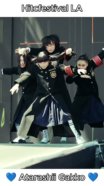 Atarashii Gakko (新しい学校のリーダーズ) Pineapple Kryptonite hitcfestival LA