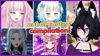 British VTuber reacts to Unhinged Vtubers Clips!!