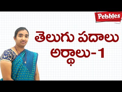 పదాలు అర్థాలు | Telugu vyakaranam | Meanings in Telugu | Telugu Grammar