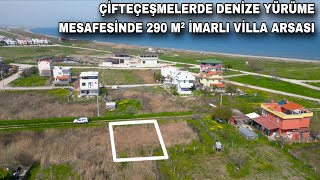 2396- Çi̇fteçeşmelerde Deni̇ze Yürüme Mesafesi̇nde 290 M² İmarli Vi̇lla Arsasi