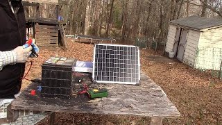 Voltset 12V Solar Charger Demo