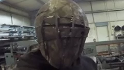 how to build a post apocalypse helmet tutorial