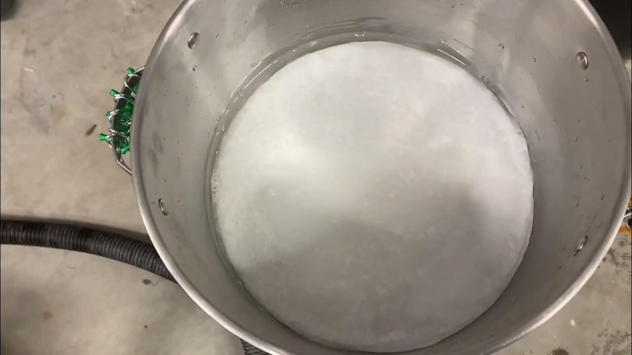 Maple Syrup vacuum filter test YouTube