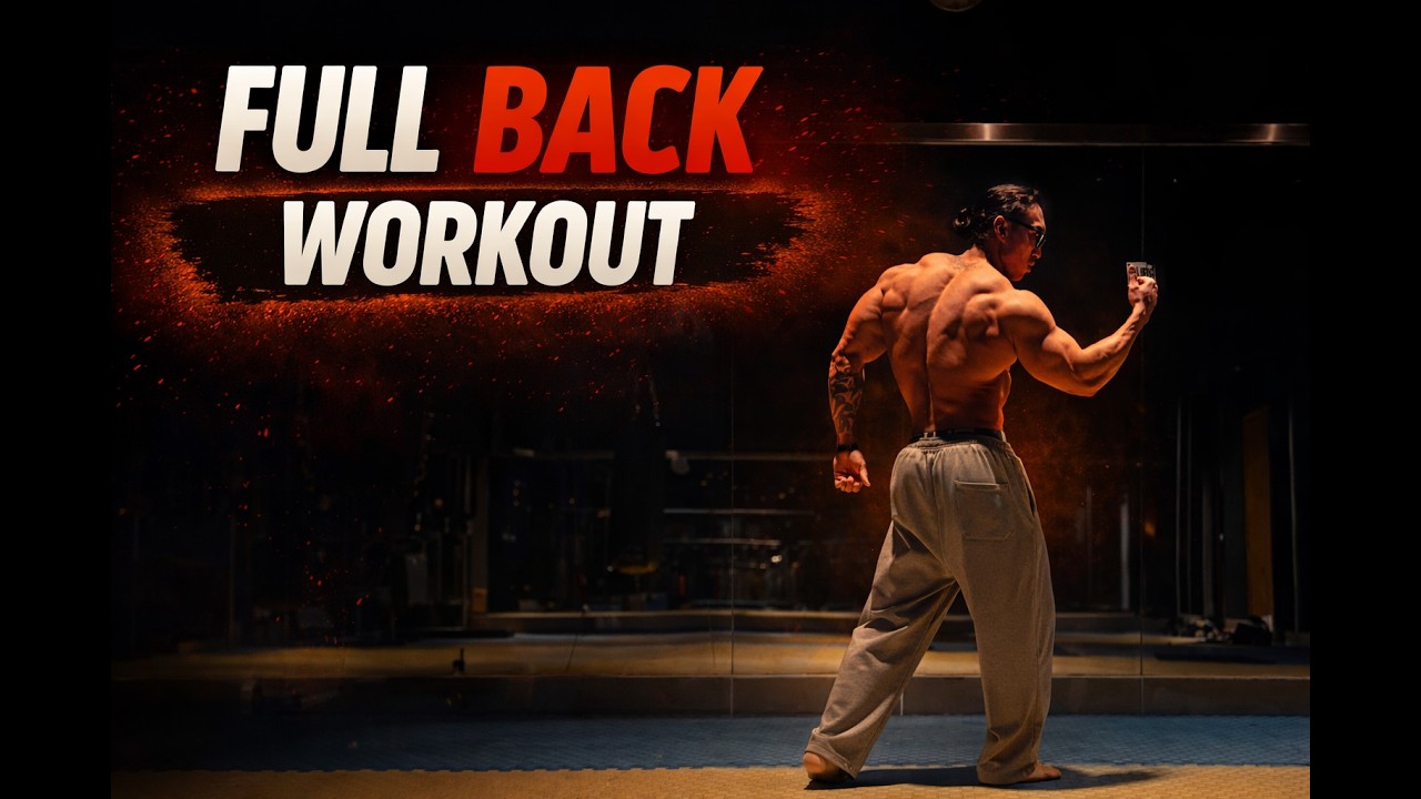 Road to Pro Ep:5 Full Back workout