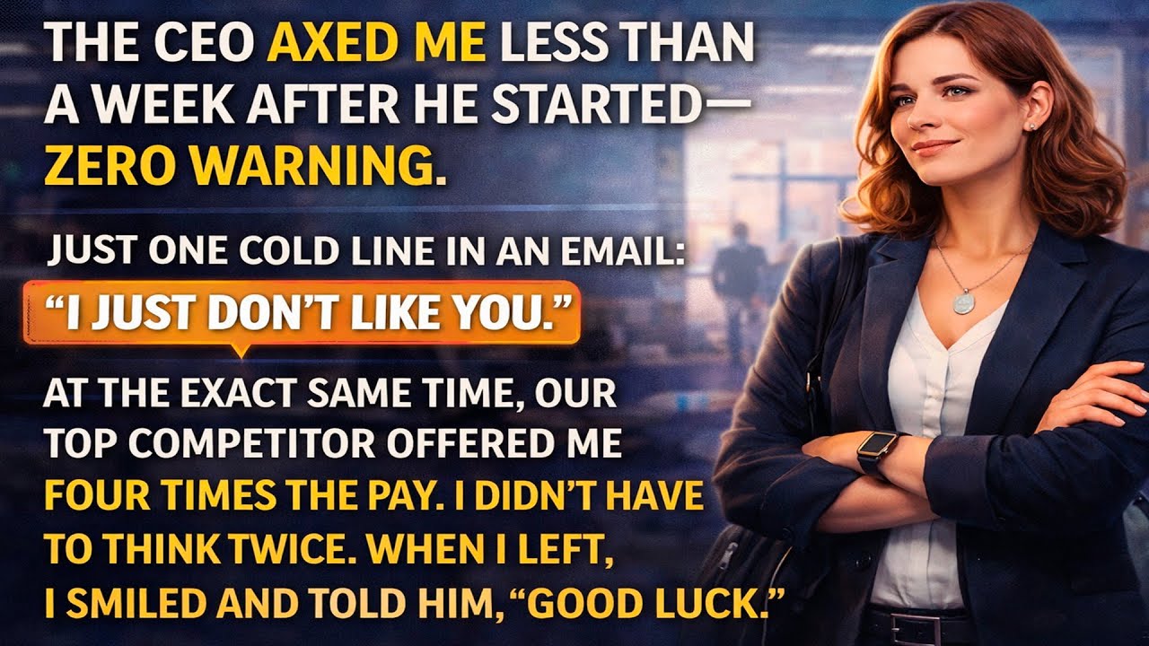 He Fired Me in an Email After 6 Days.His Biggest Competitor Called the Same Morning