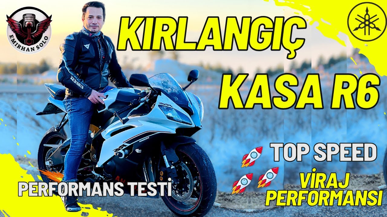 🔱KIRLANGIÇ KASA🔱YAMAHA YZF R6‼️DERİİİİİİİİİİİİİİN İNCELEME🤝🏼 VİRAJ PERFORMANSI🚧TOP SPEED🚀