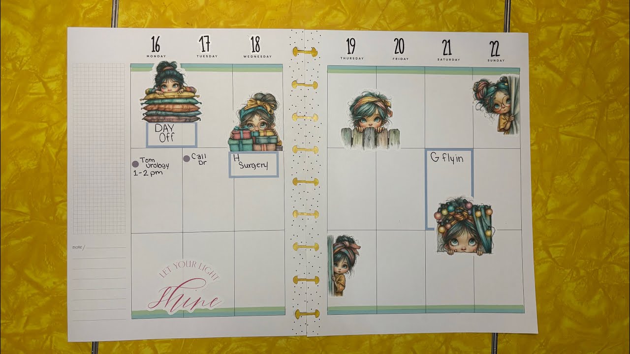 February 16 - 22 in my Happy Planner