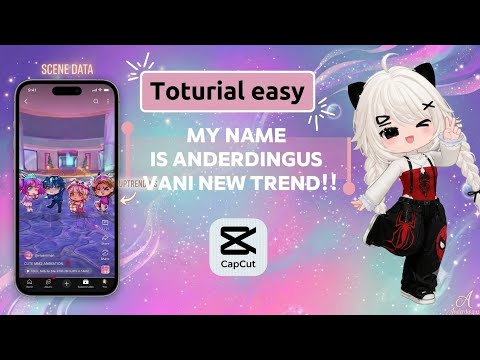 Vanilean new video TOTURIAL || My name is anderdingus trend || #roblox #toturial #vanilbean