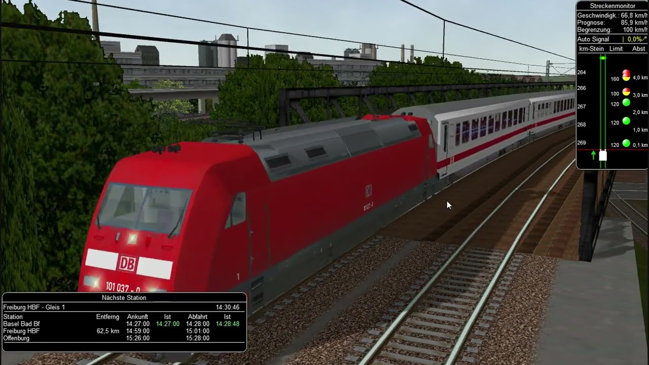 Pro Train Add On  12 Karlsruhe-Basel BR181 IC