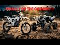 Can I Keep Up With My Dad? | Stark VARG & Raptor 700 Trail Ride