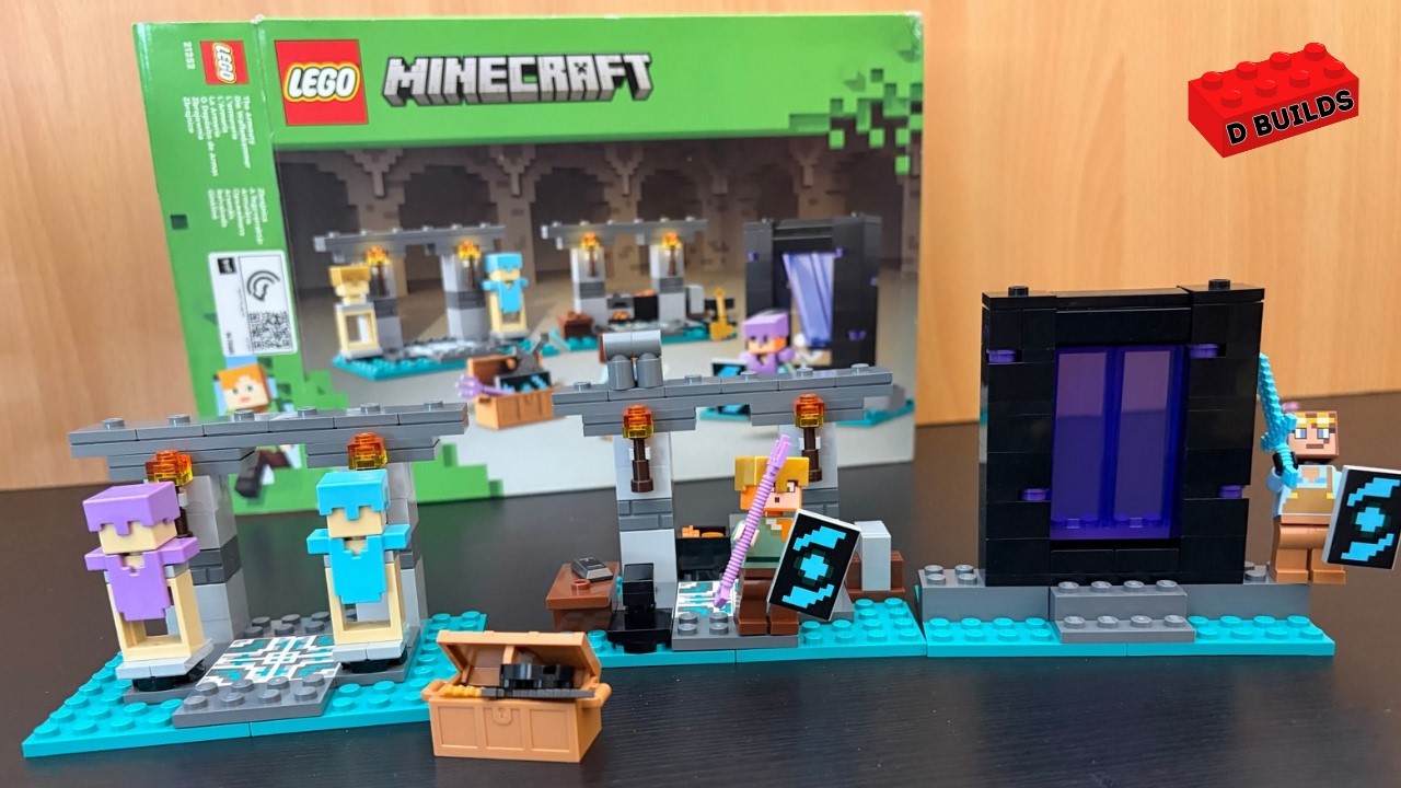 Lego Minecraft build