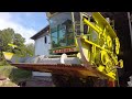 Claas Dominator 66.Ремонт жатки С 390.частина 1.