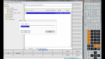 HEIDENHAIN-TNC640 - PROGRAMMING Station - How to create Directory and Files