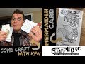 STAMPLISTIC MERMAIDEN CARD - COME CRAFT WITH KEN