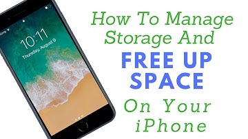 How To Manage Storage and Free Up Space On The iPhone, iPad & iPod Touch