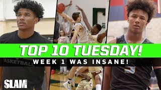 Jalen Green \& Bronny James Headline SLAM Top 10 Tuesday!