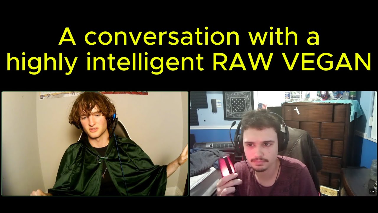 A conversation with a highly intelligent RAW VEGAN (Raw meat, Giants ...