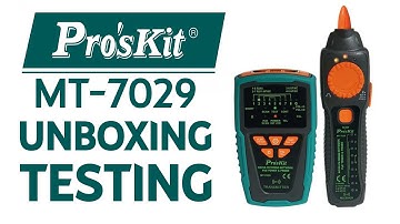 ProsKit MT-7029 Unboxing and Testing