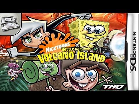 ニンテンドーDS - DS★NICKTOONS BATTLE FOR VOLCANO  Nicktoons: Battle for Volcano Island (Nintendo DS, 2006) for