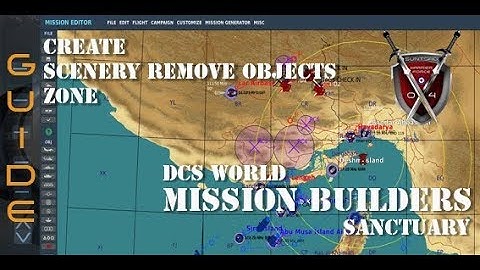 Scenery Remove Objects Zone - DCS Mission Editor
