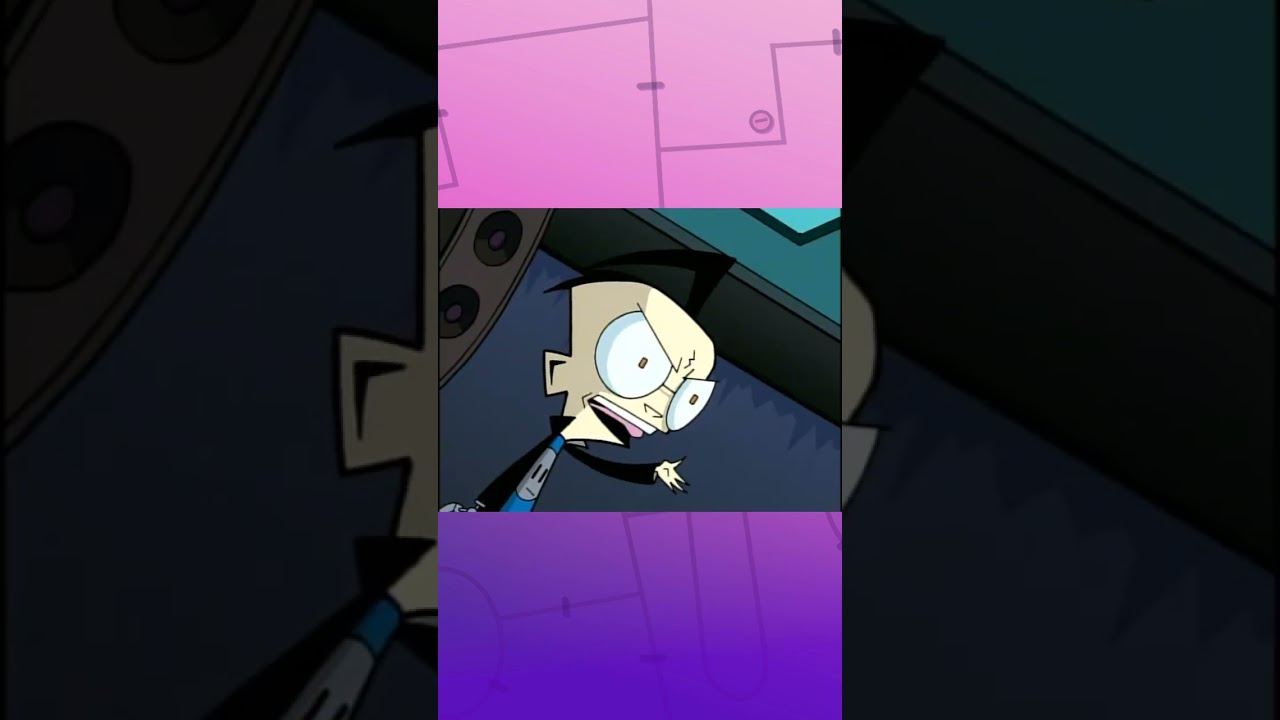 Zim messes with Dib's Past - Invader Zim 