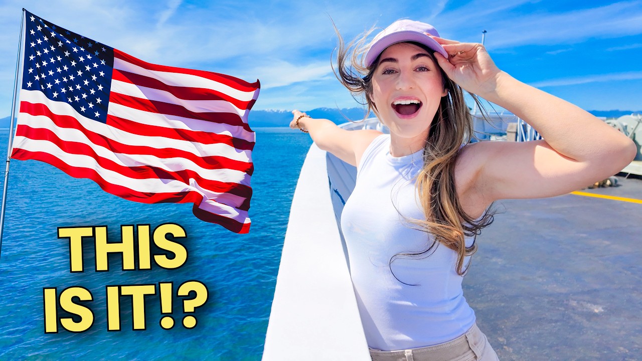 We Took a Ferry to America 🇺🇸 (First Impressions)