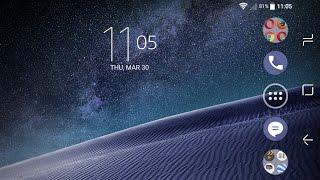 Desert Night Theme For Sony Xperia Mobiles screenshot 5