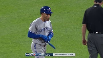 TOR@BAL: Travis hits an RBI double to right field