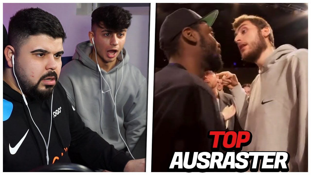 SCHLÄGEREIEN im BATTLERAP 😨🤬 (Teil2) Reaction