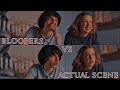 Stranger Things: Bloopers vs Actual Scenes