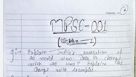 MPSE 001 ENGLISH MEDIUM HANDWRITTEN ASSIGNMENT 2021-22 | FOR PDF WHATSAPP ON 9354372788