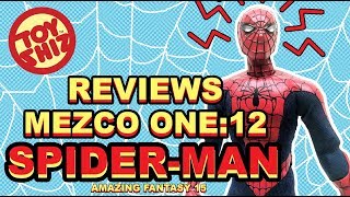 Spins a web any size, catches theives just like flys...look out! here
comes the spider-man! here's my review of brand new mezco toys, one:12
spider-man a...