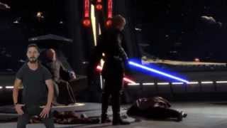 Shia Labeouf auditions in Starwars for the role of Emperor Palpatines new apprentice.