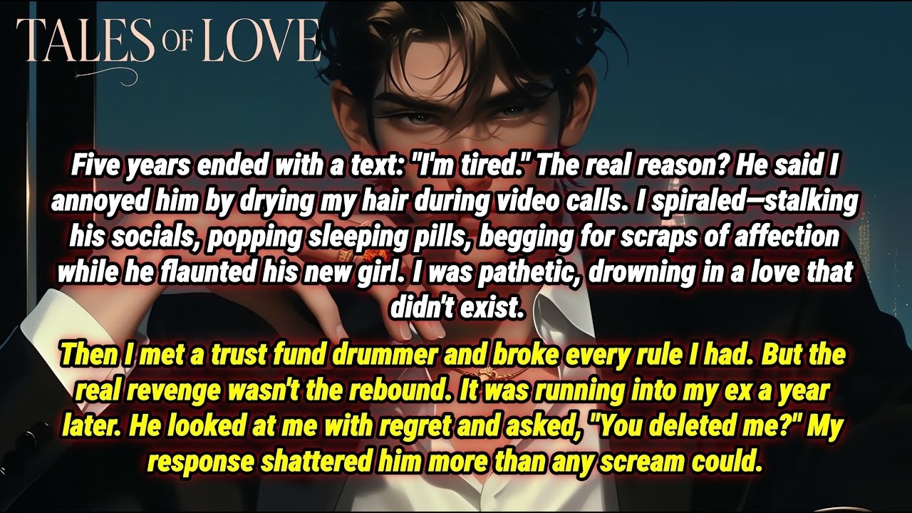 After 5 Years, He Dumped Me Over A Text,A Year Later, I Hooked Up With A Rocker,And He Lost His Mi