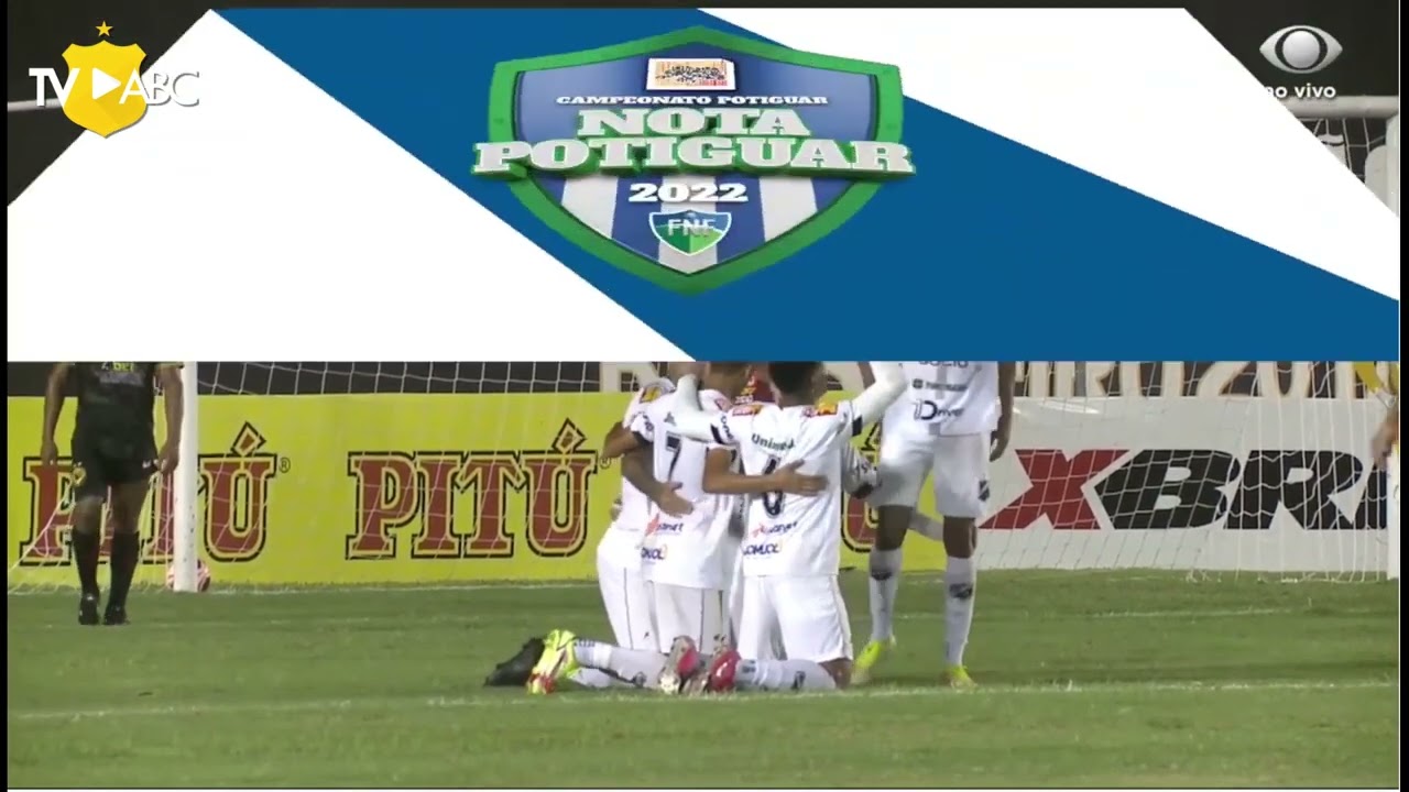 #CampeonatoPotiguar2022 | Gols - Globo 0 x 4 ABC - 23/02/2022