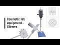 Cosmetic lab equipment - stirrers