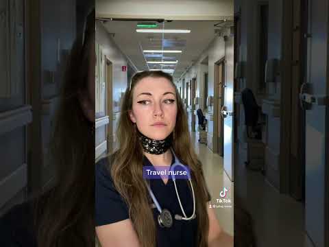 TRAVEL NURSING MAKES 💰 funny nurse tiktok