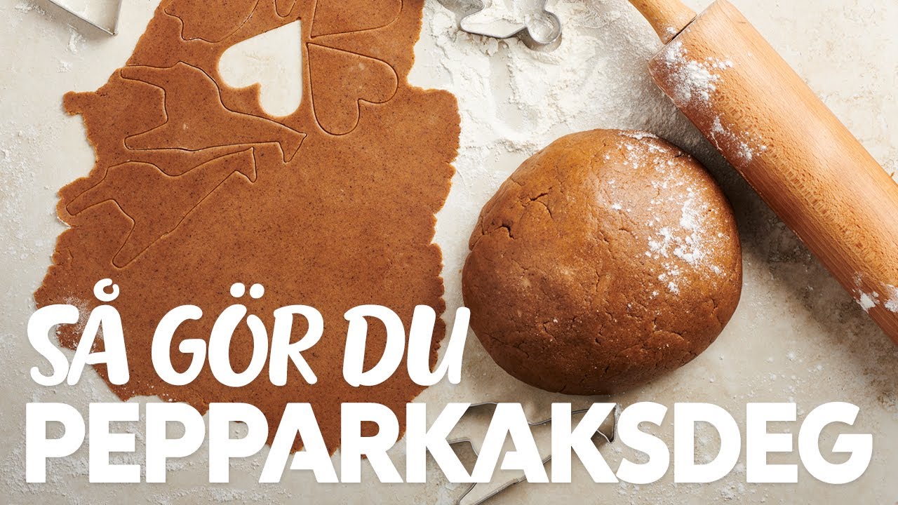 Bästa pepparkaksdegen - så gör du!