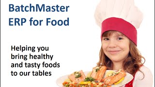 BatchMaster ERP for Food