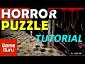Game Guru: how to make a horror puzzle game ( no coding )