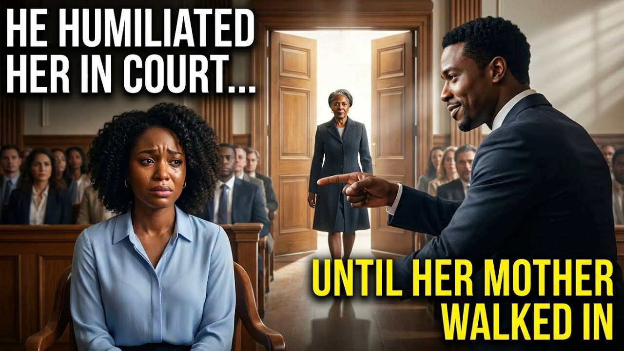 He Humiliated His Wife in Court—Until Her Mother Walked In and Silenced Everyone | A Fictional Story