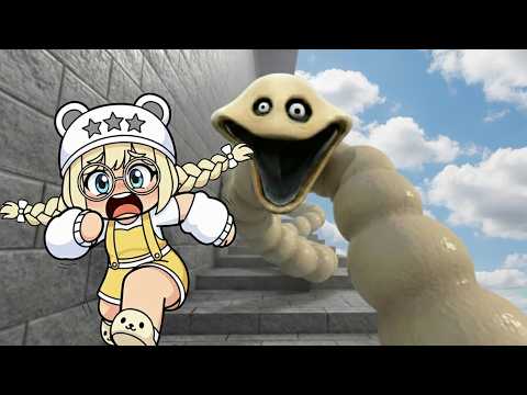 Climb Scary WORM Tower!