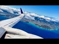 Incredible Honolulu Takeoff – United Airlines – Boeing 737-700 – HNL – N17730 – SCS Ep. 643