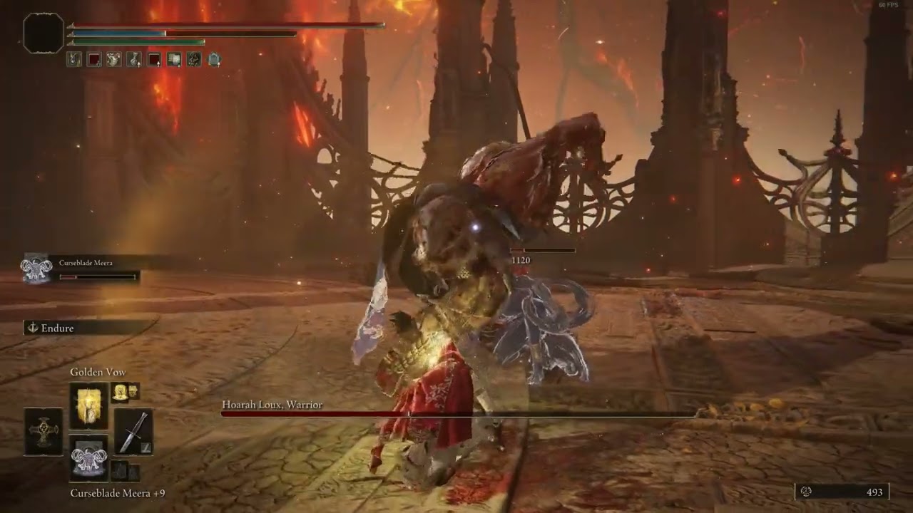 Elden Ring - Roderika run - Meera vs Hoarah Loux, Warrior