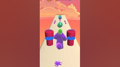 Blob Runner 3D :All levels gameplay