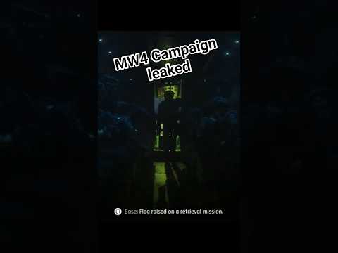 MW4 Campaign leaked #mw4 #gaming #mw4 #modernwarfare4 #2026 #shorts