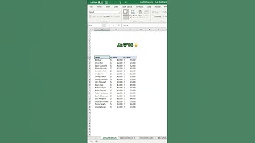 Excel Tip: Remove Gridlines