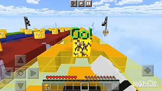 LUCKY Block race map for Minecraft pe 1.12 lastest #minecraft #video #luckyblock #race screenshot 4
