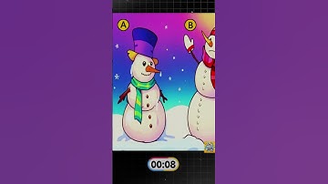 Which Snowman is Fake? | IQ Challenge #quizcraze #quiz #quiztime #iqtest